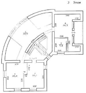 Дом 456м&sup2;, 3-этажный, участок 10 сот.  