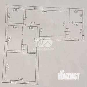 Дом 67м&sup2;, 1-этажный, участок 2 сот.  