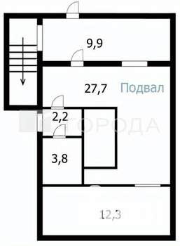 Дом 142м², 3-этажный, участок 8 сот.  