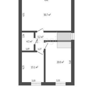 Дом 158м², 2-этажный, участок 5 сот.  