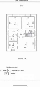Коттедж 240м², 3-этажный, участок 8 сот.  