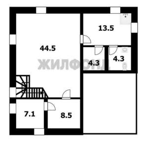Дом 310м², 2-этажный, участок 10 сот.  