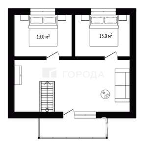 Дача 120м², 2-этажный, участок 15 сот.  