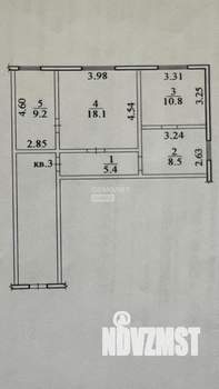 Коттедж 52м², 1-этажный, участок 4 сот.  