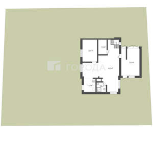 Дом 158м², 2-этажный, участок 5 сот.  