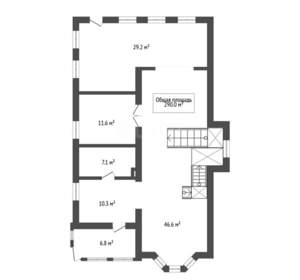 Дом 290м², 3-этажный, участок 8 сот.  