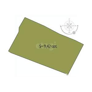 Дом 48м², 1-этажный, участок 9 сот.  