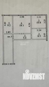 Коттедж 52м², 1-этажный, участок 4 сот.  