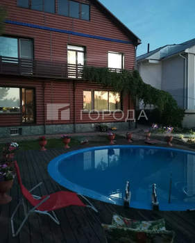 Дом 415м&sup2;, 3-этажный, участок 6 сот.  