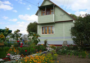 Дом 45м&sup2;, 2-этажный, участок 6 сот.  