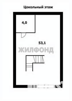 Коттедж 175м², 3-этажный, участок 4 сот.  