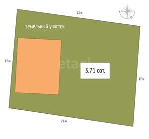 Дача 64м², 2-этажный, участок 4 сот.  