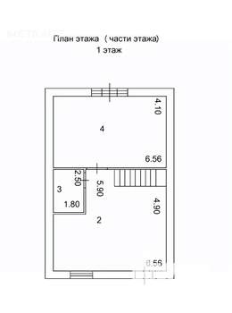 Дом 201м², 3-этажный, участок 5 сот.  