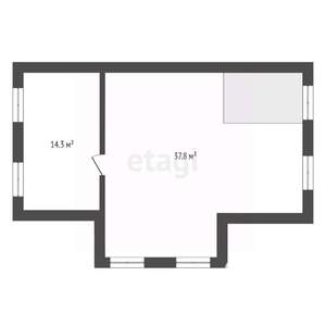 Дом 110м&sup2;, 2-этажный, участок 10 сот.  