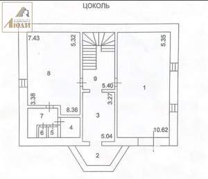 Коттедж 438м&sup2;, 3-этажный, участок 10 сот.  