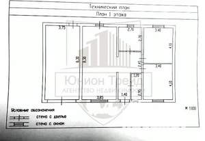 Дом 120м², 1-этажный, участок 10 сот.  