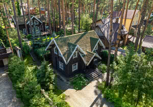 Дом 110м&sup2;, 2-этажный, участок 10 сот.  