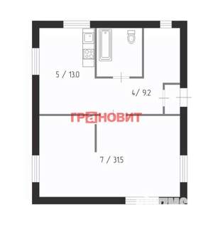 Дом 130м², 2-этажный, участок 6 сот.  
