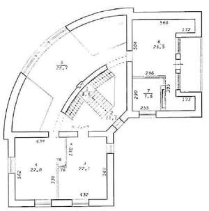 Дом 456м&sup2;, 3-этажный, участок 10 сот.  