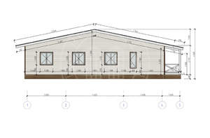 Дом 107м&sup2;, 2-этажный, участок 6 сот.  