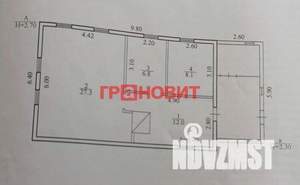 Дом 54м², 1-этажный, участок 14 сот.  