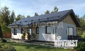 Дом 100м&sup2;, 1-этажный, участок 5 сот.  