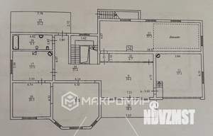 Коттедж 878м², 4-этажный, участок 2803 сот.  