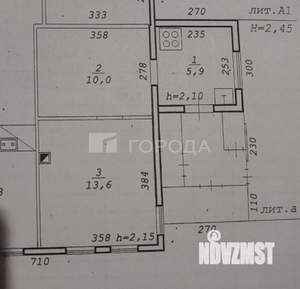 Дом 40м&sup2;, 1-этажный, участок 1 сот.  