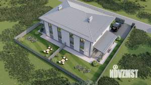 Таунхаус 187м&sup2;, 2-этажный, участок 3 сот.  