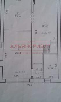 Дом 182м², 2-этажный, участок 0 сот.  