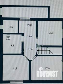 Коттедж 220м², 2-этажный, участок 5 сот.  