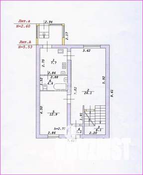 Дом 110м², 2-этажный, участок 450 сот.  