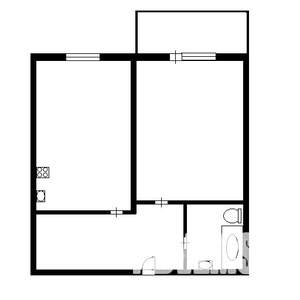 1-к квартира, на длительный срок, 35м2, 3/11 этаж