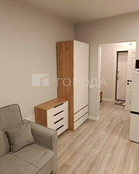 Студия квартира, на длительный срок, 28м2, 4/23 этаж