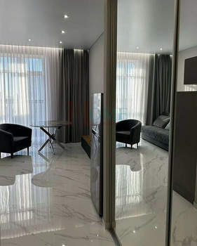 Студия квартира, на длительный срок, 30м2, 22/25 этаж