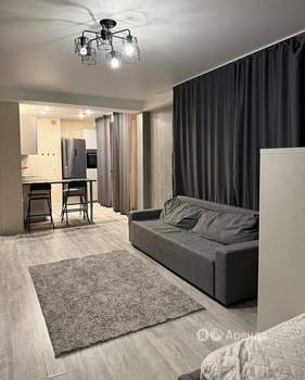 Студия квартира, на длительный срок, 43м2, 9/17 этаж