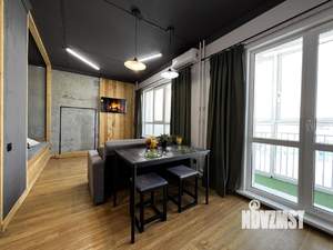 1-к квартира, посуточно, 40м2, 1/1 этаж