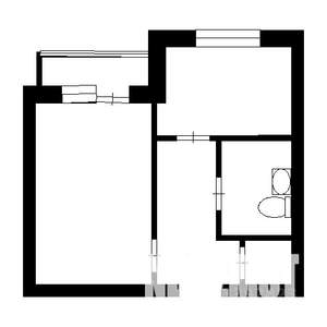 1-к квартира, на длительный срок, 31м2, 9/10 этаж