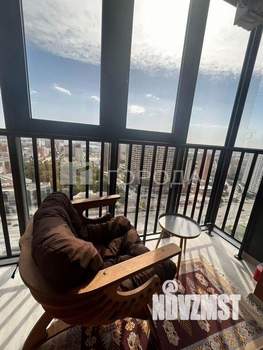 Студия квартира, на длительный срок, 39м2, 24/24 этаж