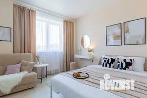 Студия квартира, посуточно, 31м2, 15/16 этаж