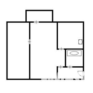2-к квартира, на длительный срок, 40м2, 5/5 этаж