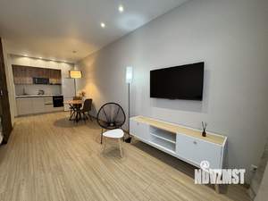 Студия квартира, на длительный срок, 38м2, 3/19 этаж