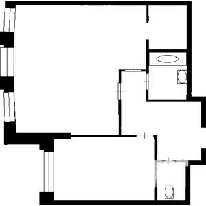 2-к квартира, на длительный срок, 37м2, 24/25 этаж
