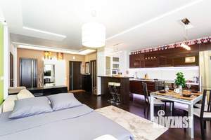 Студия квартира, посуточно, 45м2, 14/18 этаж