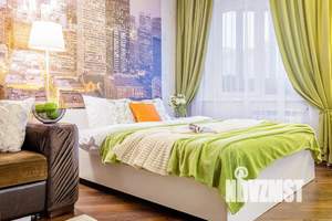 Студия квартира, посуточно, 40м2, 14/21 этаж