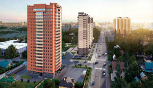 Студия квартира, на длительный срок, 28м2, 10/21 этаж