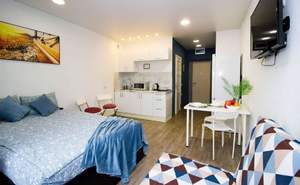 Студия квартира, на длительный срок, 30м2, 4/17 этаж