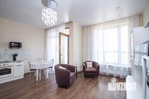 Студия квартира, на длительный срок, 39м2, 16/25 этаж