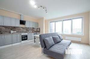 Студия квартира, на длительный срок, 34м2, 4/25 этаж