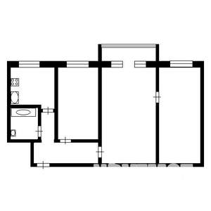3-к квартира, на длительный срок, 60м2, 2/9 этаж